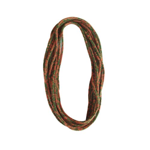 StrickKette "SloWool" grün/honig