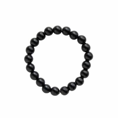 Bague perle fine - noir mystique - 15