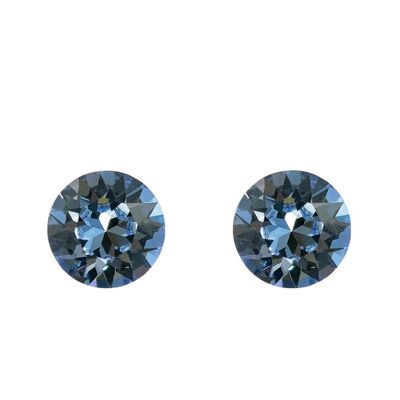 Naglinskars, 8 mm Kristall - Jeansblau