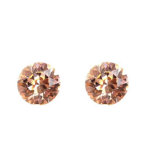 Naglinskars, 8mm Crystal - Light Peach