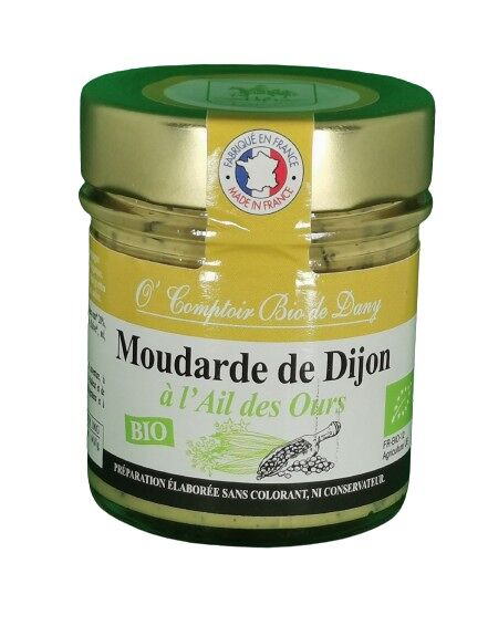 Moutarde de Dijon à l'ail des ours