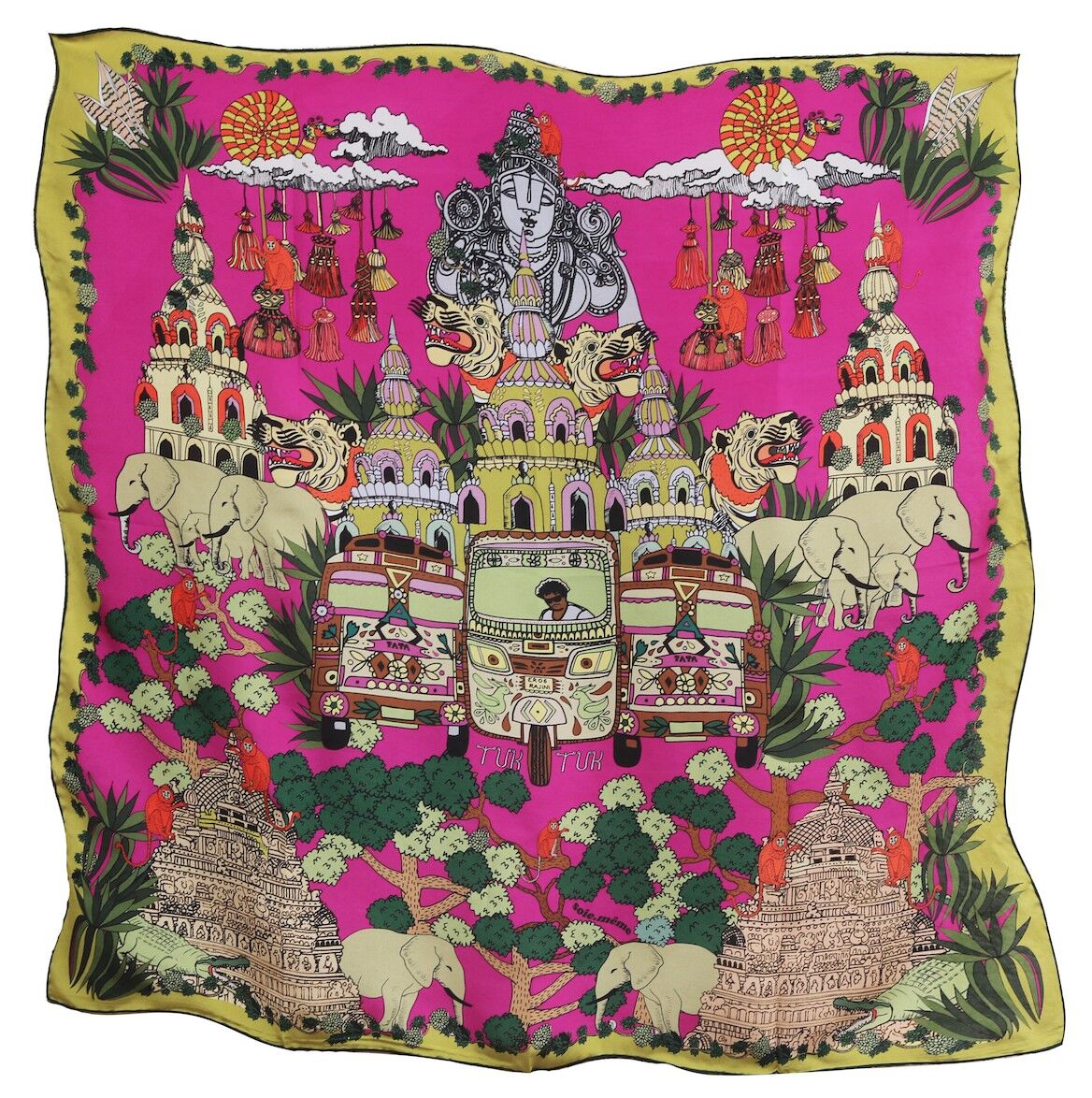 Traumplätze, Seidenschal