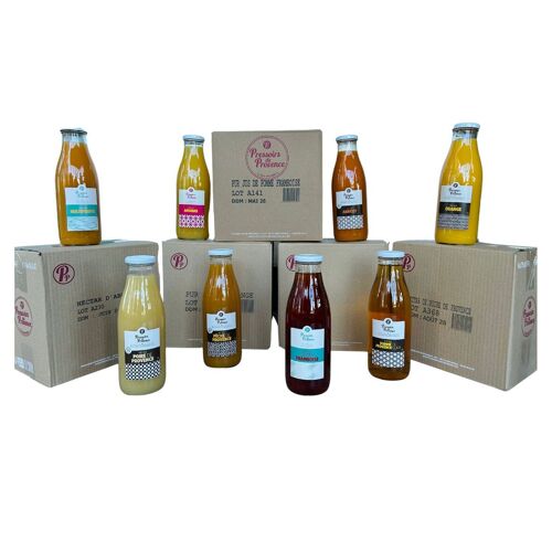 Pack découverte Jus et Nectars 75cl