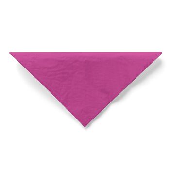Serviette jetable violette en tissu 33 x 33 cm, 3 plis, 20 pièces 4