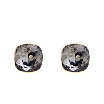 Naglinskers en argent, cristal de 10 mm - Argent - Silvernight