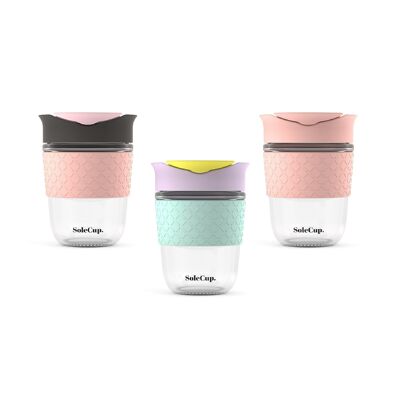 SoleCup Travel Mug Bundle – 24 Stück Bundle – 340ml/12oz Silikon