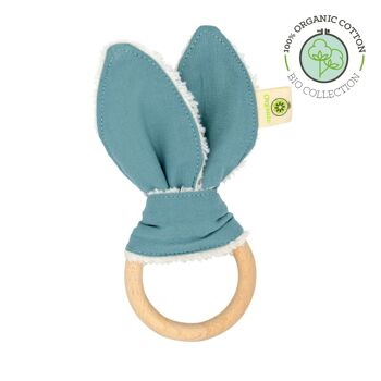 Bague lapin BIO : MENTHE 3