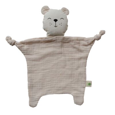 BIO Doudou Puppe für Baby BÄR