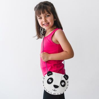 Kit cadeau enfant pour réaliser un sac Panda 4