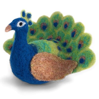 Fabulous Peacock Needle Felting Craft Kit