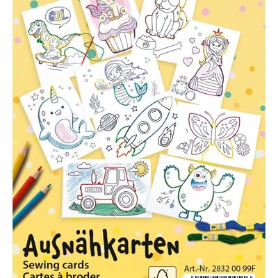 100 sew-out cards