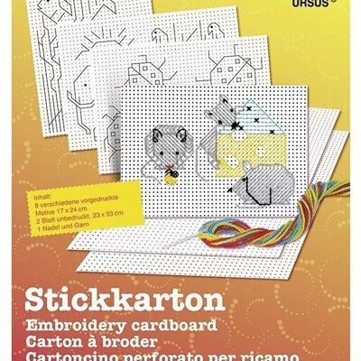 Stickkarton-Set