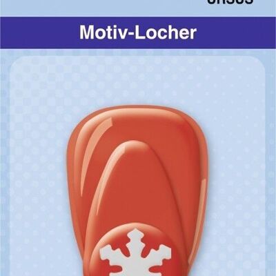Motiv-Locher "Schneeflocke 1", klein