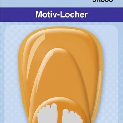 Motiv-Locher "Baby-Füße", mittel