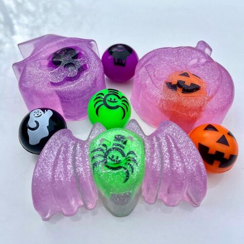 Halloween Bouncy Ball Soap