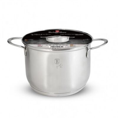 Stock pot with lid, 22 cm, Silver Jewellery Collection
