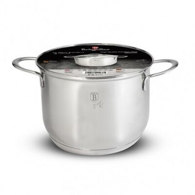 Stock pot with lid, 26 cm, Silver Jewellery Collection