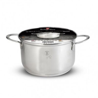 Casserole with lid, 20 cm, Silver Jewellery Collection