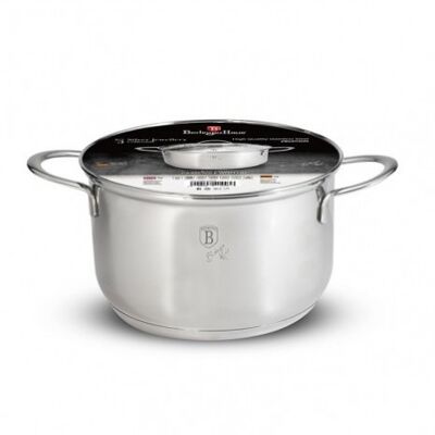 Casserole with lid, 24 cm, Silver Jewellery Collection