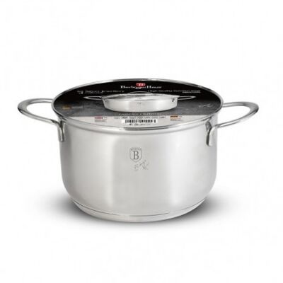 Casserole with lid, 26 cm, Silver Jewellery Collection