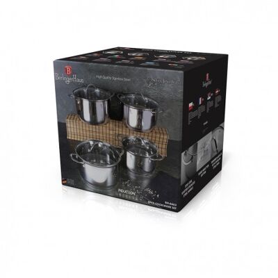 8 pcs cookware set, Silver Jewellery Collection