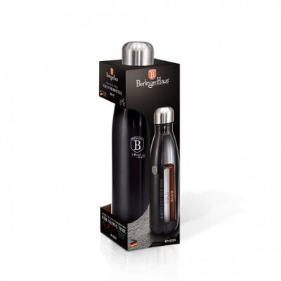 Vacuum flask, bottle shape, 0,5L, carbon pro