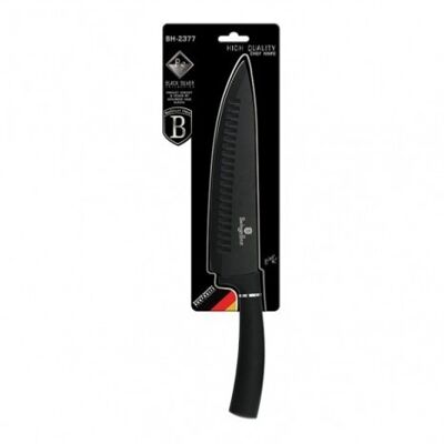 Chef knife, 20 cm, black
