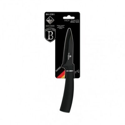 Paring knife, 9 cm, black