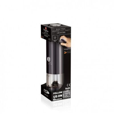 Electric pepper and salt mill, carbon pro