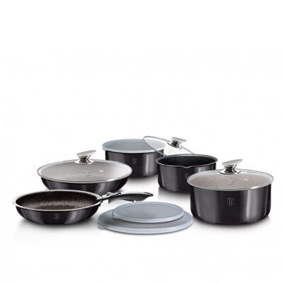 12 pcs cookware set, Metallic Line Carbon Pro Edition