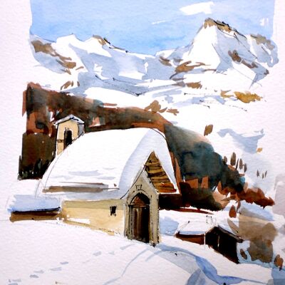 Snowy Chapel Mountain - CC154