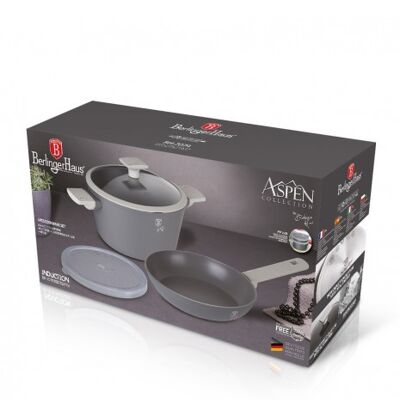 4 pcs cookware set, Aspen Collection

FULL INDUCTION