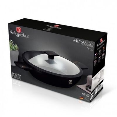 Shallow pot with lid, 28 cm, Monaco Collection

FULL INDUCTION