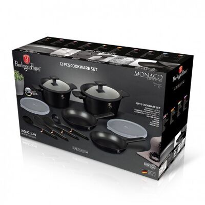 12 pcs cookware set, Monaco Collection

FULL INDUCTION