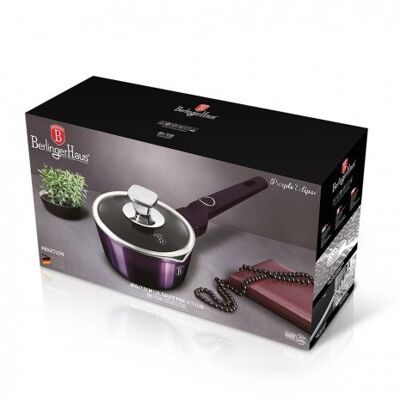 Sauce pan with lid, 16 cm, Purple Eclipse Collection