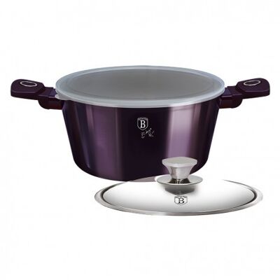 Casserole with lid, 28 cm, Purple Eclipse Collection