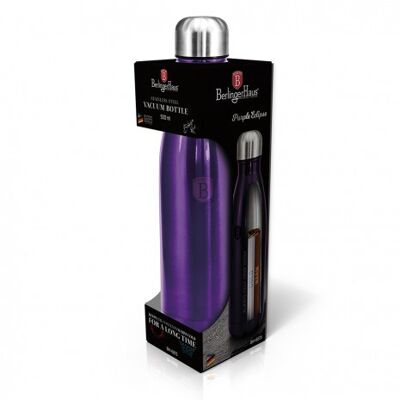 Vacuum flask, bottle shape, 0,5L, purple