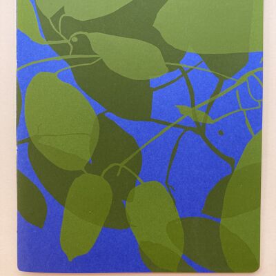 Notebook Lemon tree blue - A5