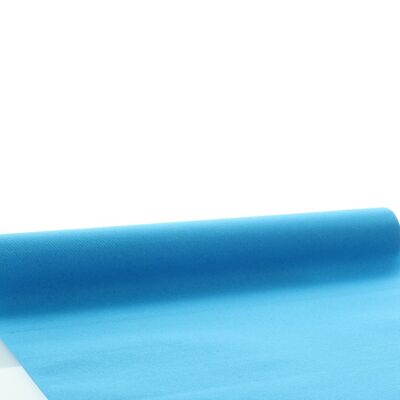 Einweg Tischläufer Aqua-Blau aus Linclass® Airlaid 40 cm x 4,80 m, 1 Stück