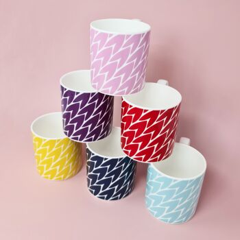 Mug Feuille Grand / Jaune 4