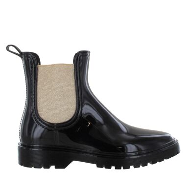 BOOTS RAIN BOOTS INGY BLACK GOLD