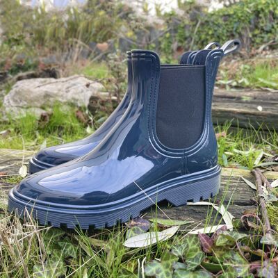 BOOTS BOTTINES DE PLUIE INGY ARDOISE