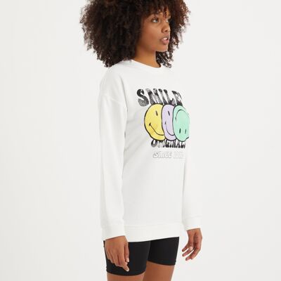 OnePointFive °C Smiley 'The Original' Womens Oversized Hoody