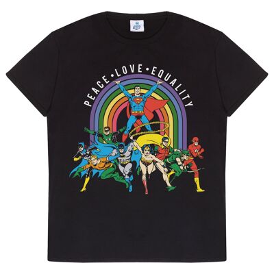 DC Comics Justice League Pride Adults T-Shirt