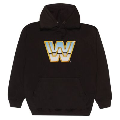 WWE Retro Logo Pullover Adults Pullover Hoodie