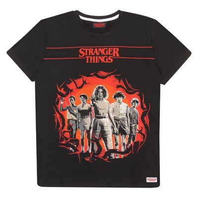 Stranger Things Characters Kids T-Shirt