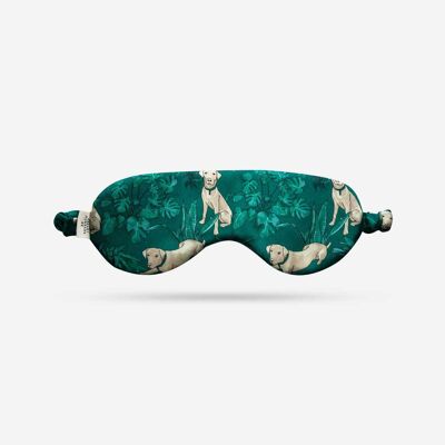 Golden Dog Silk Sleep Mask