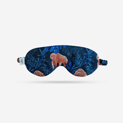 Masque de sommeil en soie orang-outan