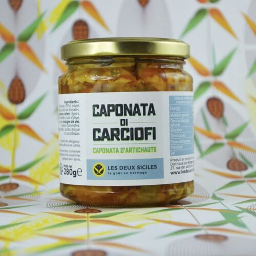 Caponata d'artichauts