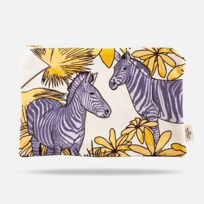 Borsa per il trucco Zebra